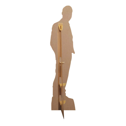 CS786 Ryan Gosling Black Suit Cute Smile Height 185cm Lifesize Cardboard Cut Out With Mini - mycardboardcutout