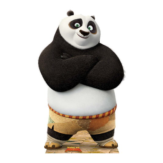 SC808 Po Ping (Kung Fu Panda) Cardboard Cut Out Height 156cm - mycardboardcutout