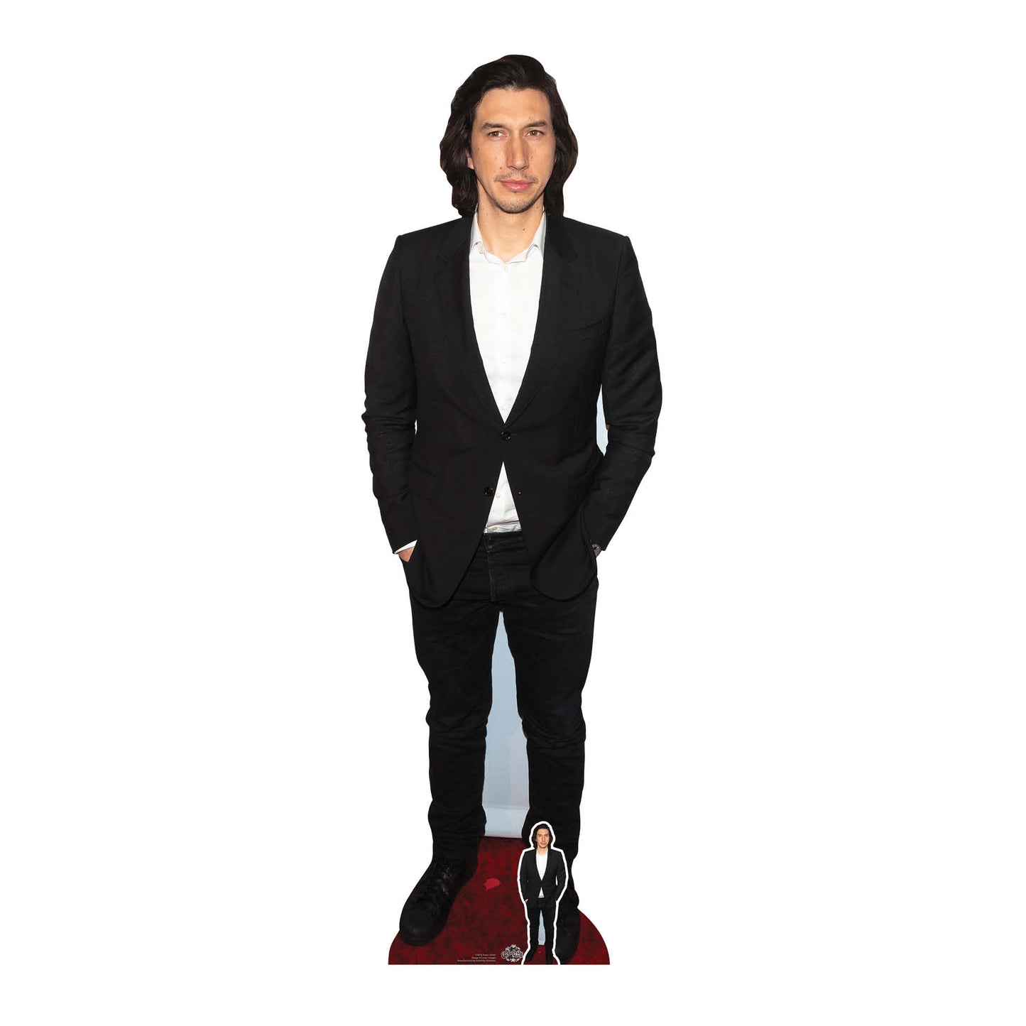 CS818 Adam Driver Height 191cm Lifesize Cardboard Cut Out With Mini - mycardboardcutout