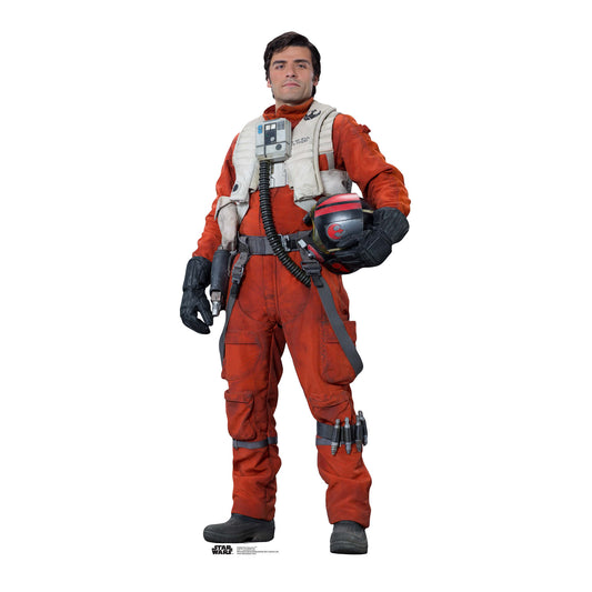 Poe Dameron Star Wars The Force Awakens Cardboard Cut Out Height 181cm