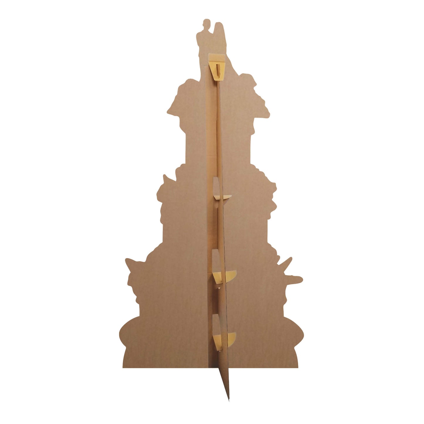 SC881 Wedding Cake Cardboard Cut Out Height 180cm - mycardboardcutout