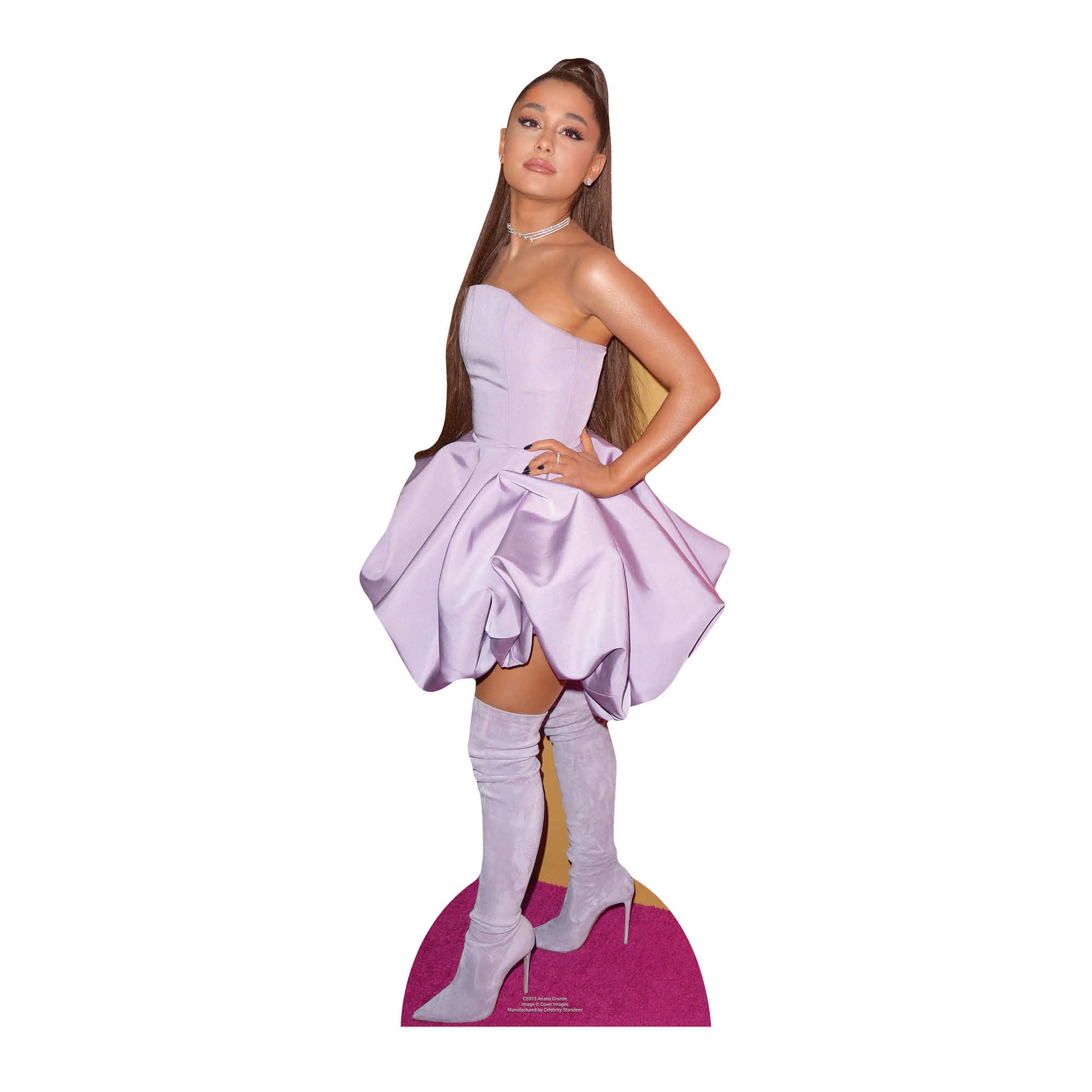 CS913 Ariana Grande (Star Mini) Height 90cm Small Cardboard Cut Out - mycardboardcutout