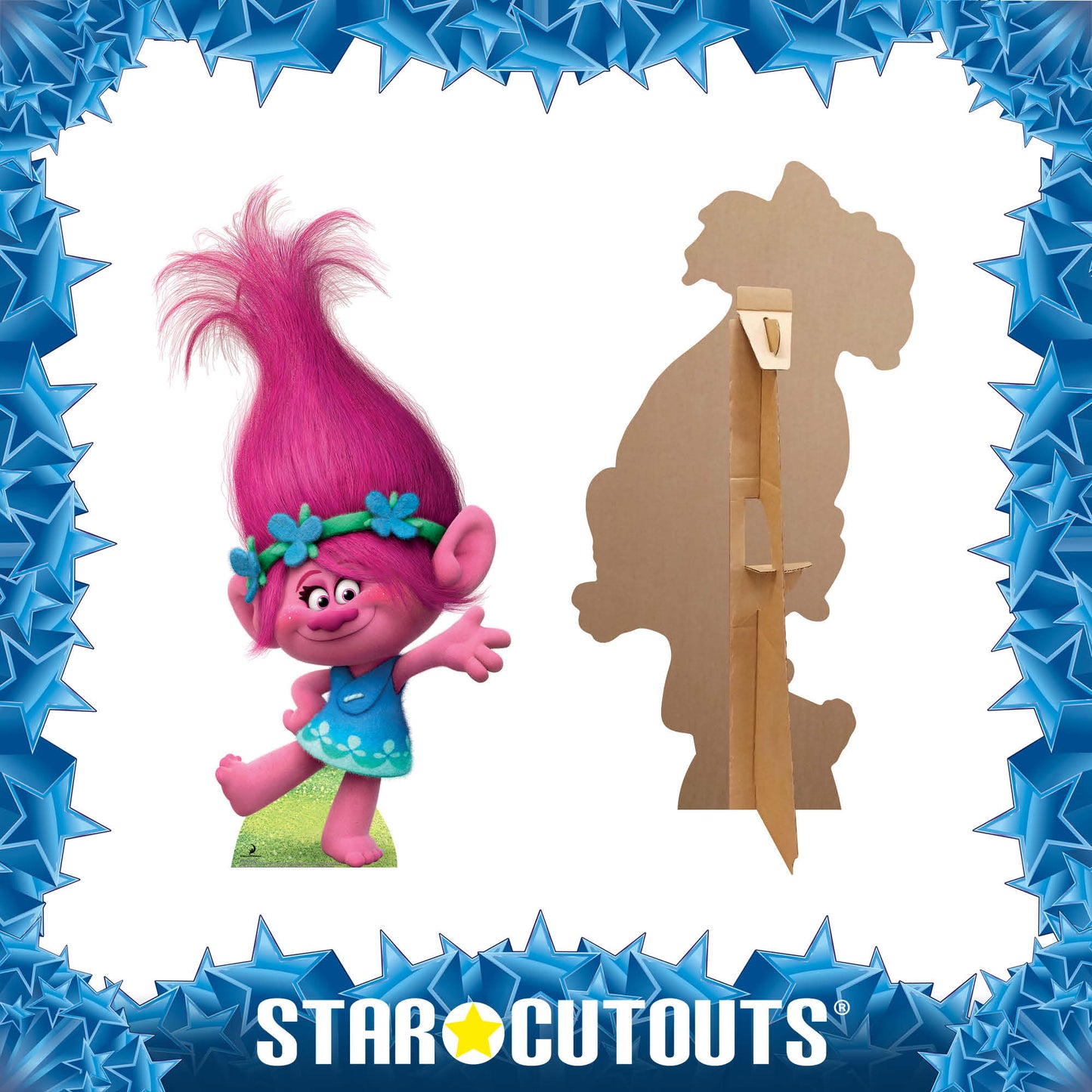 Princess Poppy Trolls Cardboard Cutout - mycardboardcutout