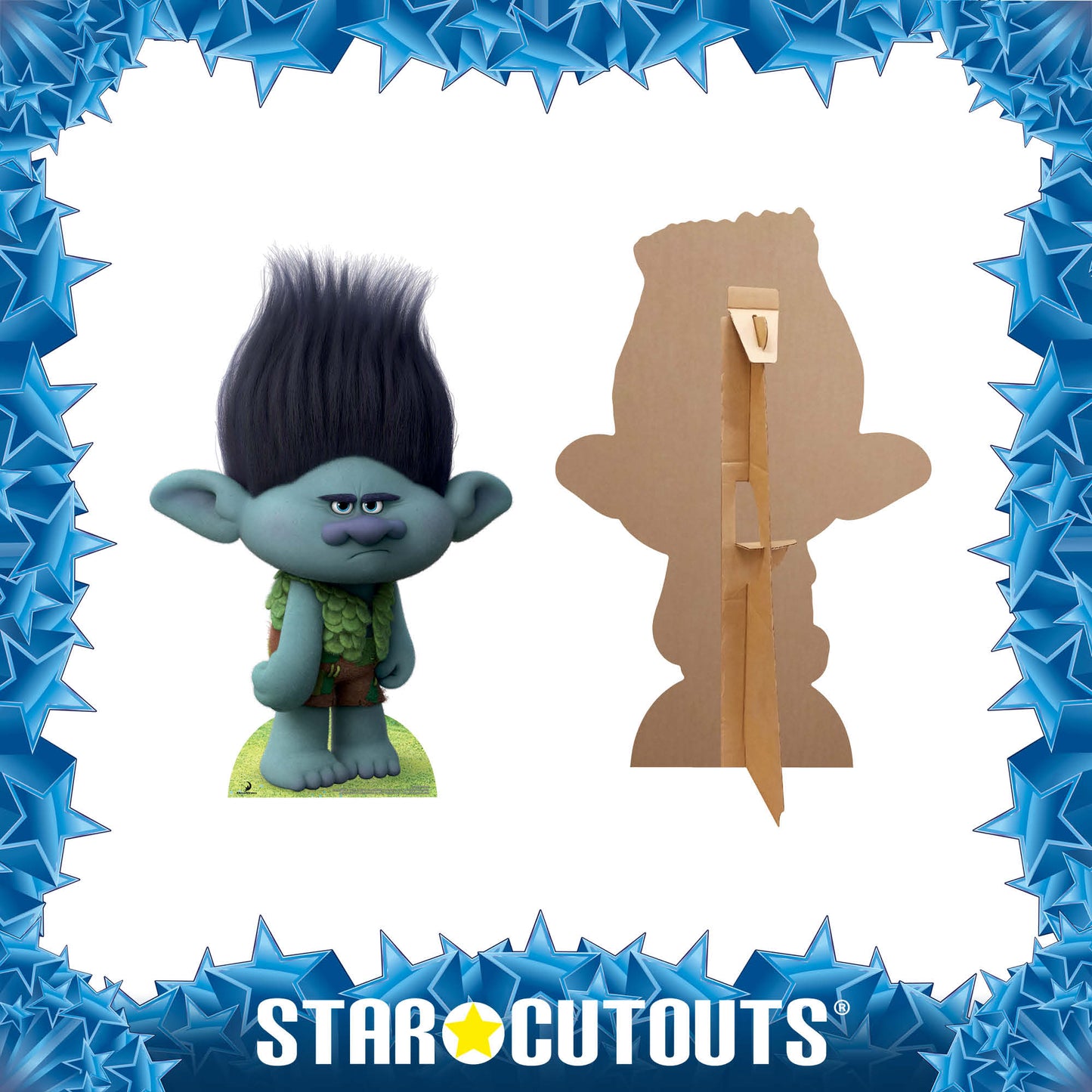 Branch Trolls Survivalist Cardboard Cutout - mycardboardcutout