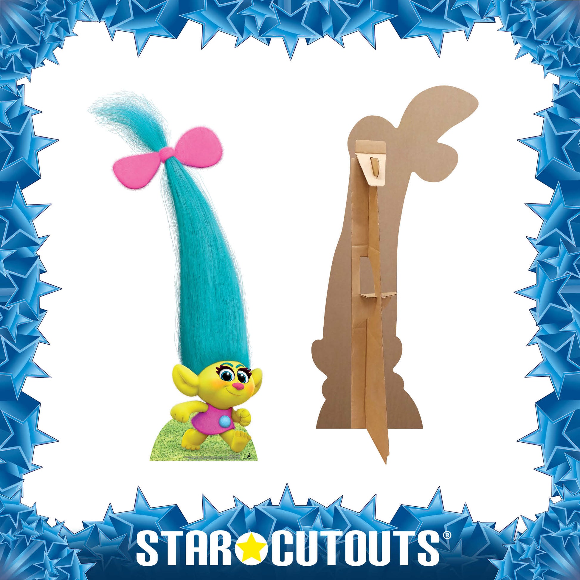 Smidge Teeny Tiny Troll Cardboard Cutout - mycardboardcutout