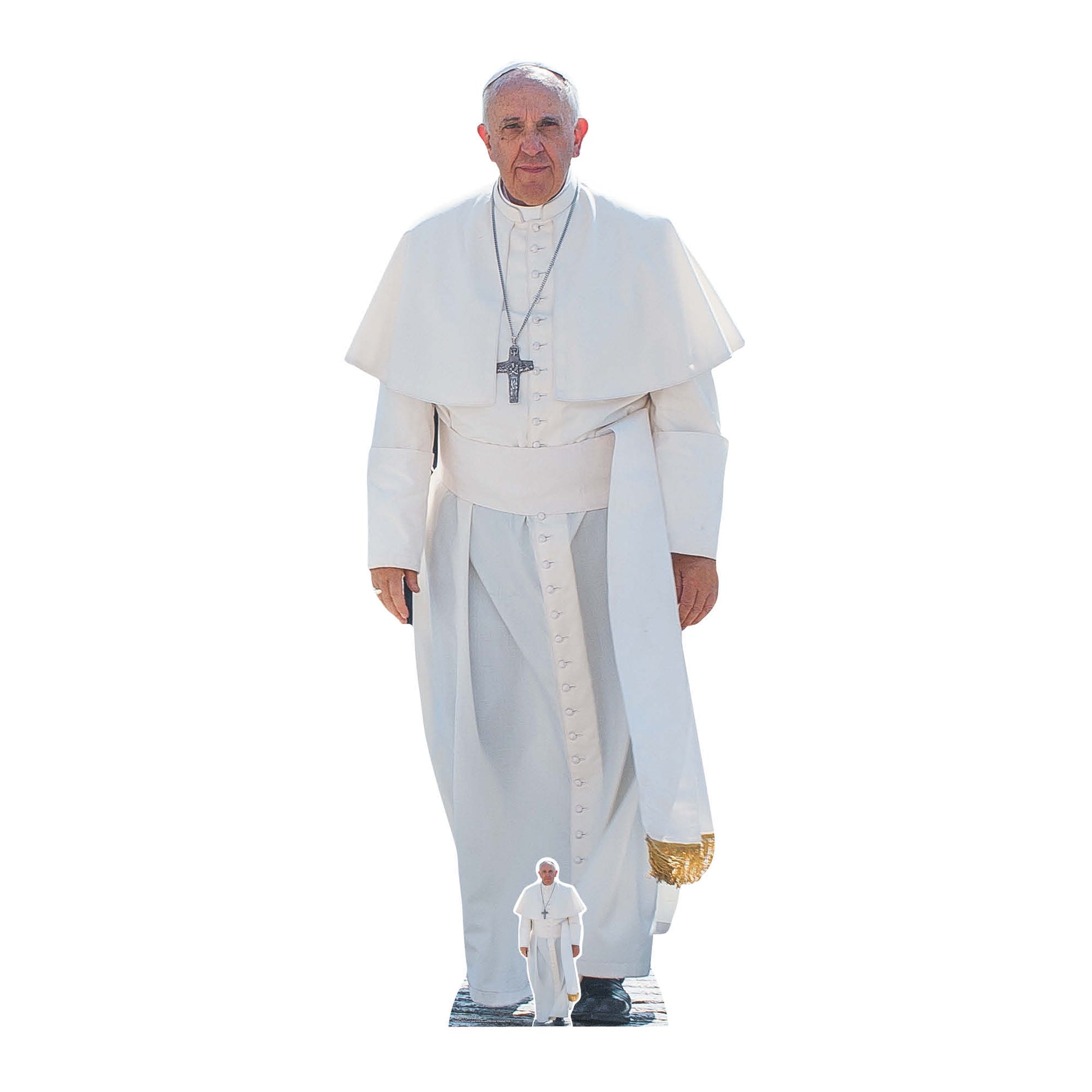Pope Francis Cardboard Cut Out Height 176cm - mycardboardcutout