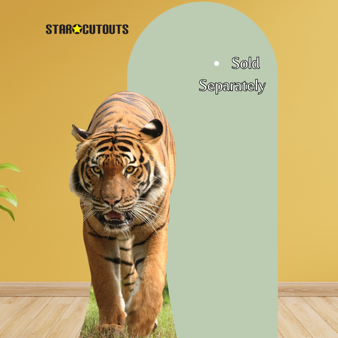 Tiger Jungle Safari Theme Animal Cardboard Cutout - mycardboardcutout