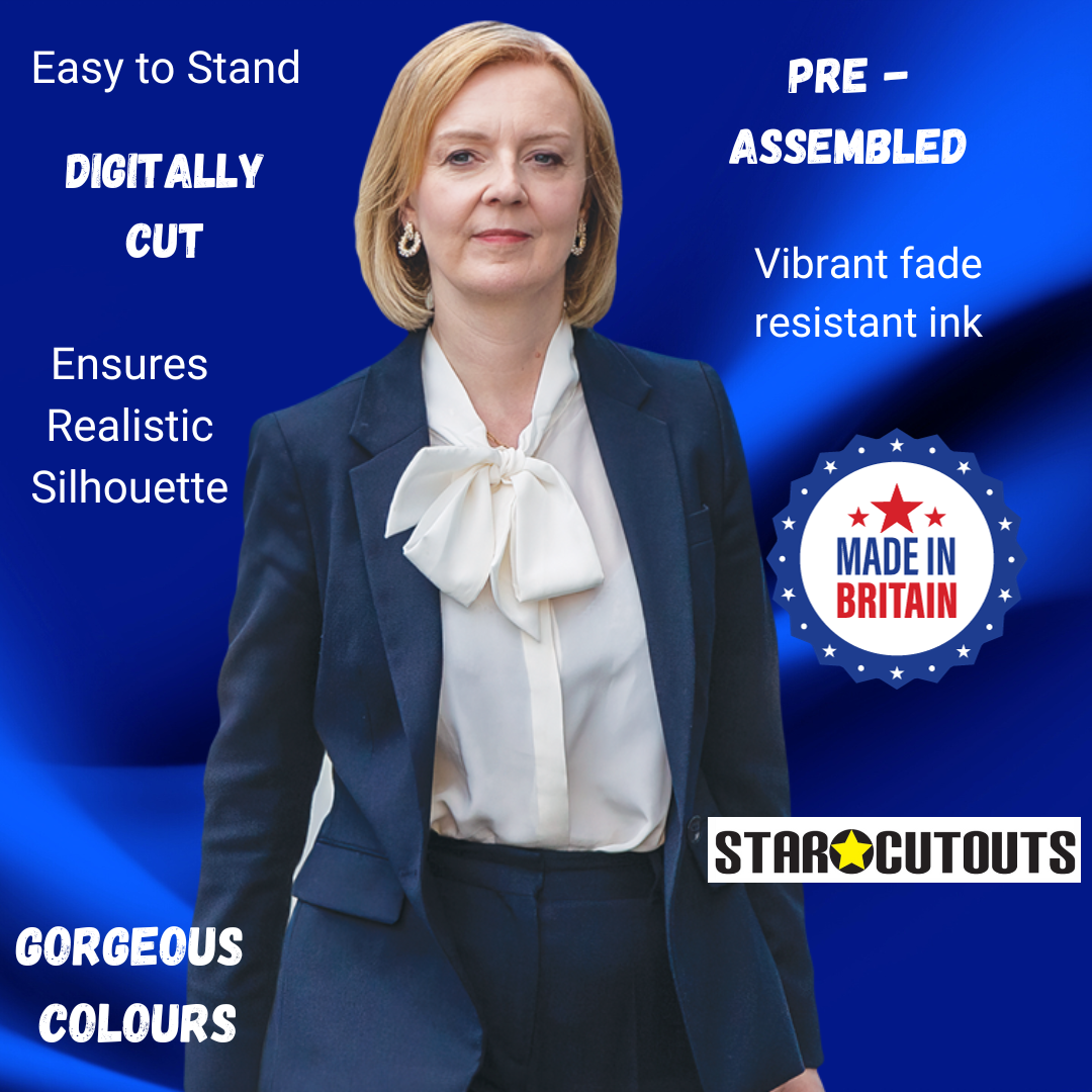 Liz Truss Cardboard Cutout Politician - mycardboardcutout