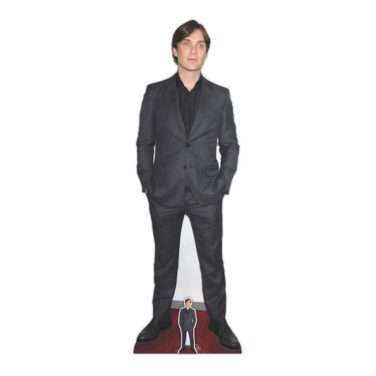 CS1085 Cillian Murphy Height 178cm Lifesize Cardboard Cut Out With Mini - mycardboardcutout
