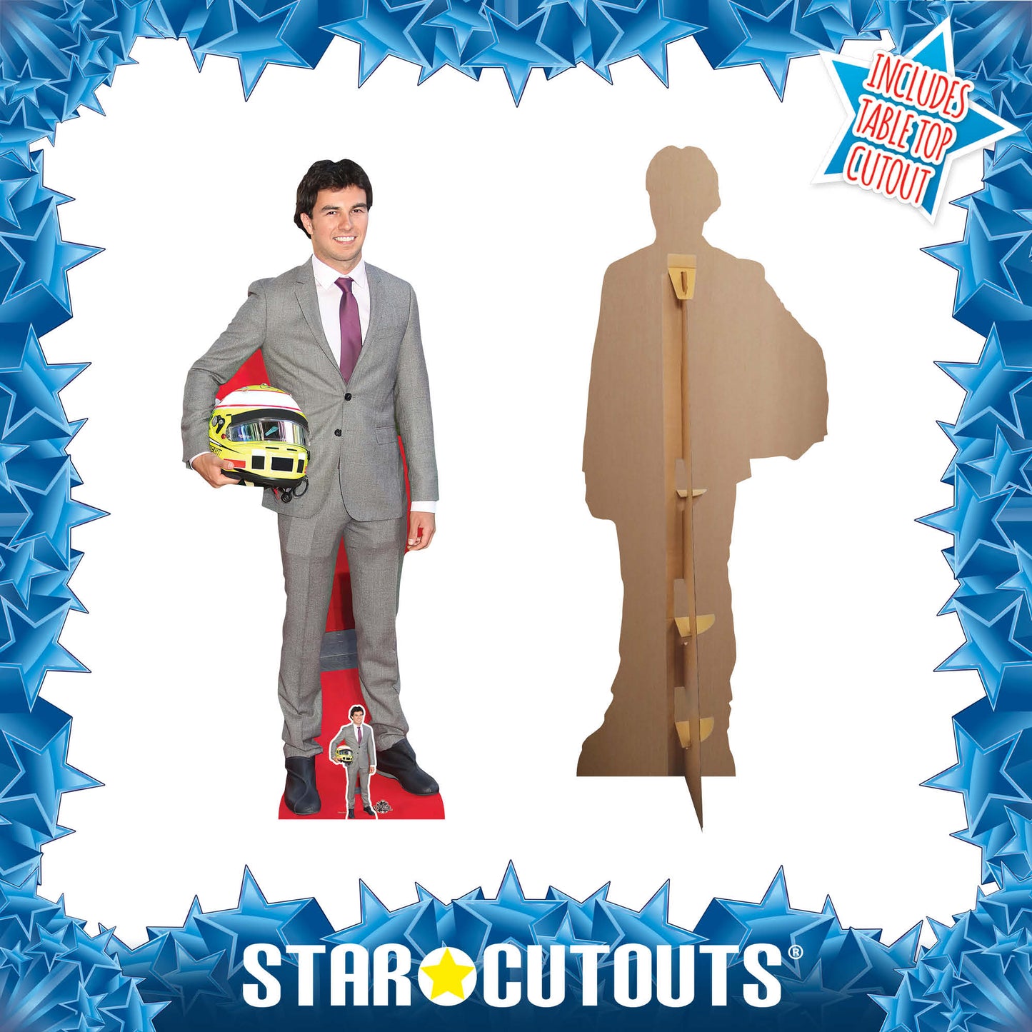 Sergio Perez Cardboard Cutout - mycardboardcutout