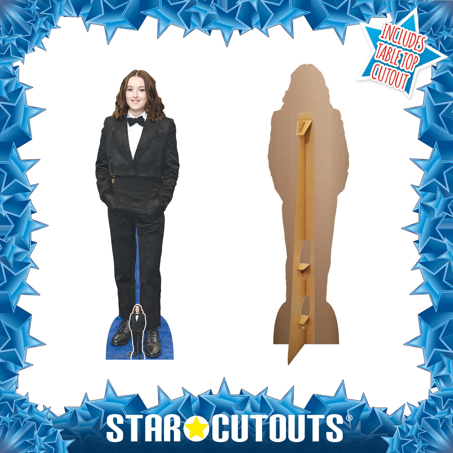 Bella Ramsey Cardboard Cutout - mycardboardcutout