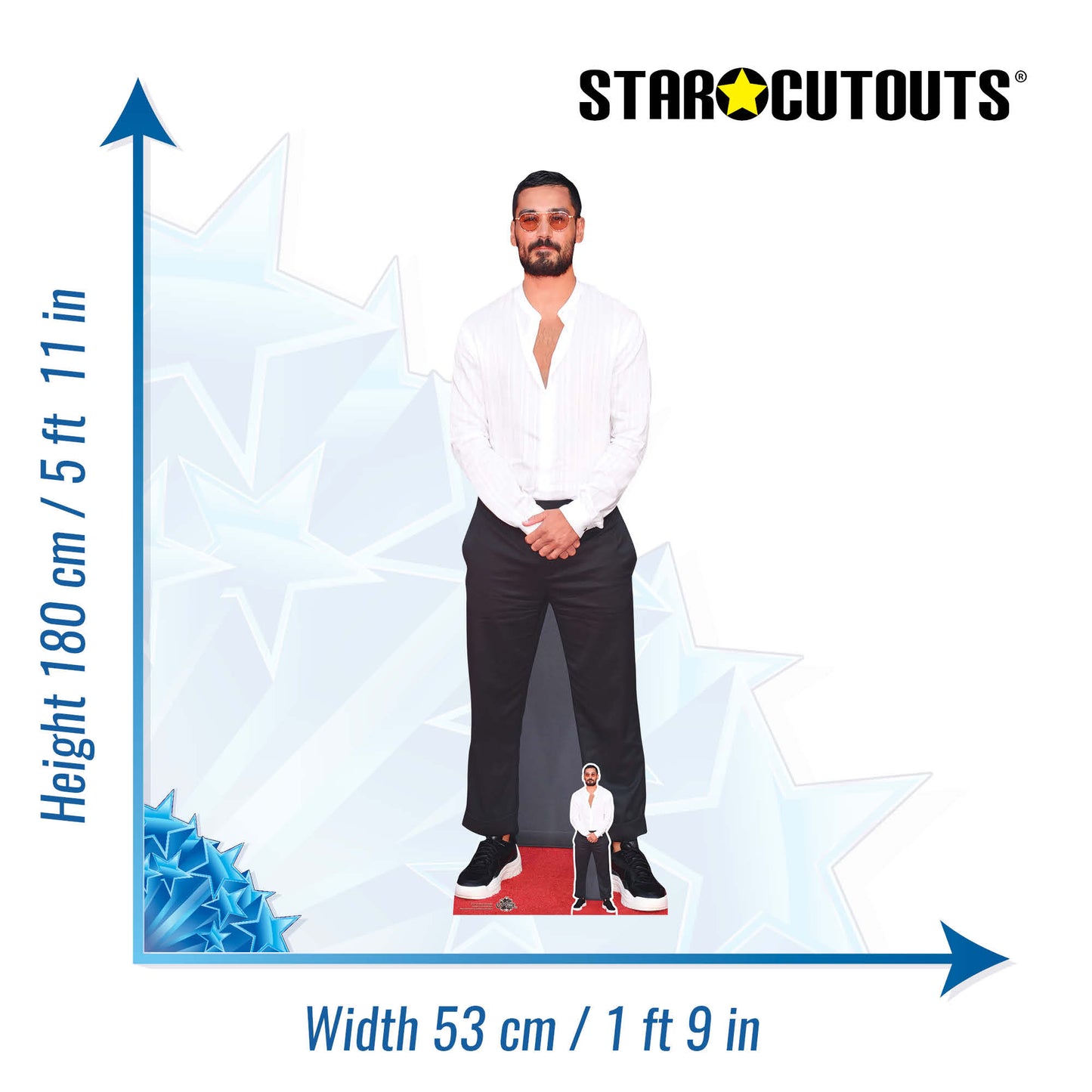 Ilkay Gundogan Cardboard Cut Out Height 180cm - mycardboardcutout