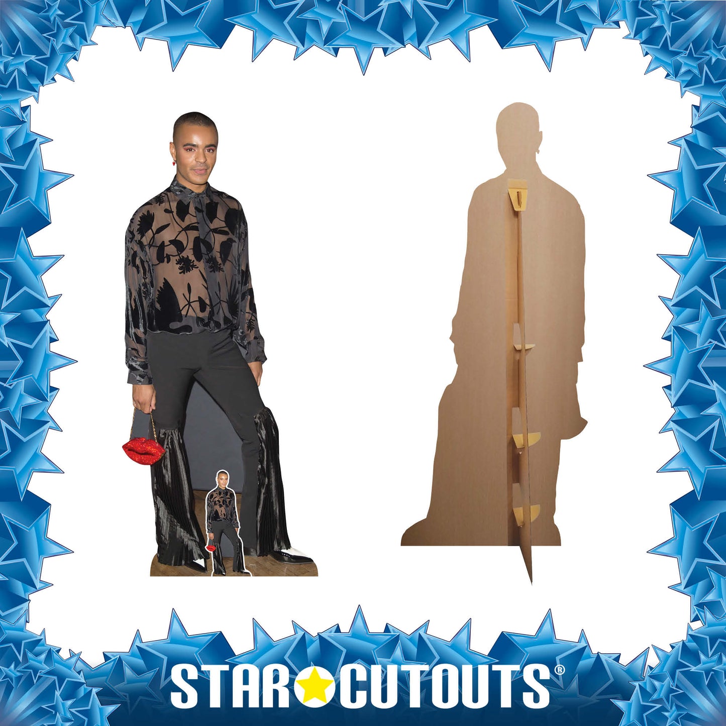 CS1114 Layton Williams Height 179cm Cardboard Cutout - mycardboardcutout
