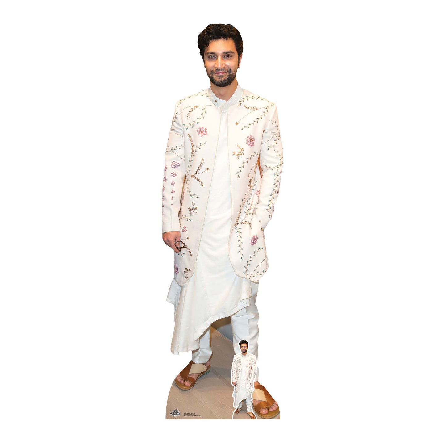 CS1118 Ahad Raza Mir Height 185cm Cardboard Cutout - mycardboardcutout