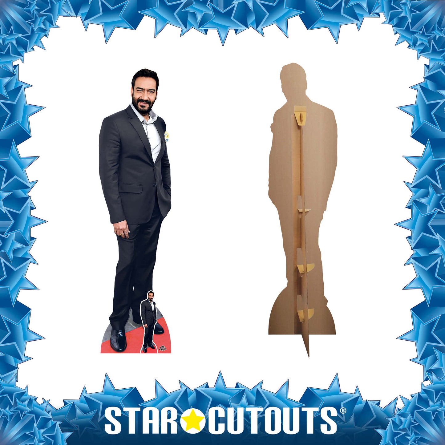 CS1120 Ajay Devgn Height 179cm Cardboard Cutout - mycardboardcutout
