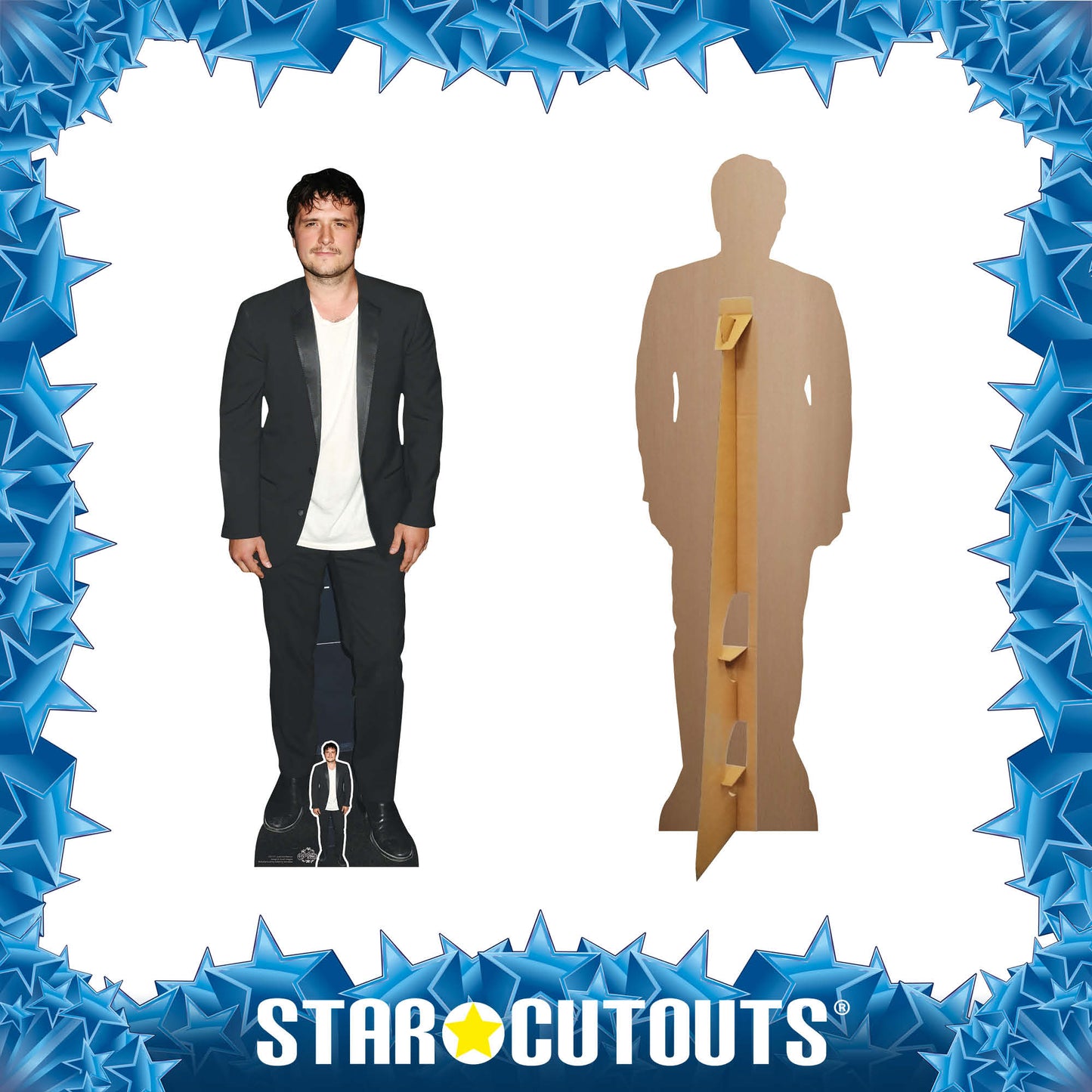 CS1121 Josh Hutcherson Height 165cm Cardboard Cutout - mycardboardcutout