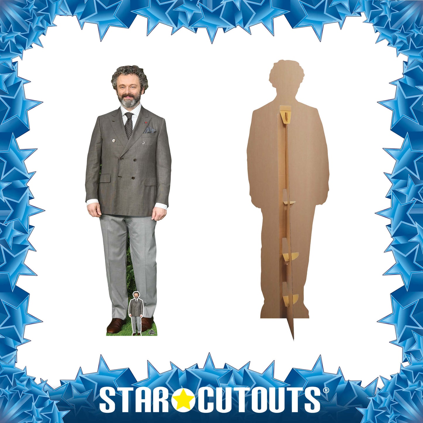 CS1123 Michael Sheen Height 179cm Cardboard Cutout - mycardboardcutout