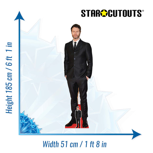 CS1135 Howard Donald Height 185cm Lifesize Cardboard Cutout - mycardboardcutout