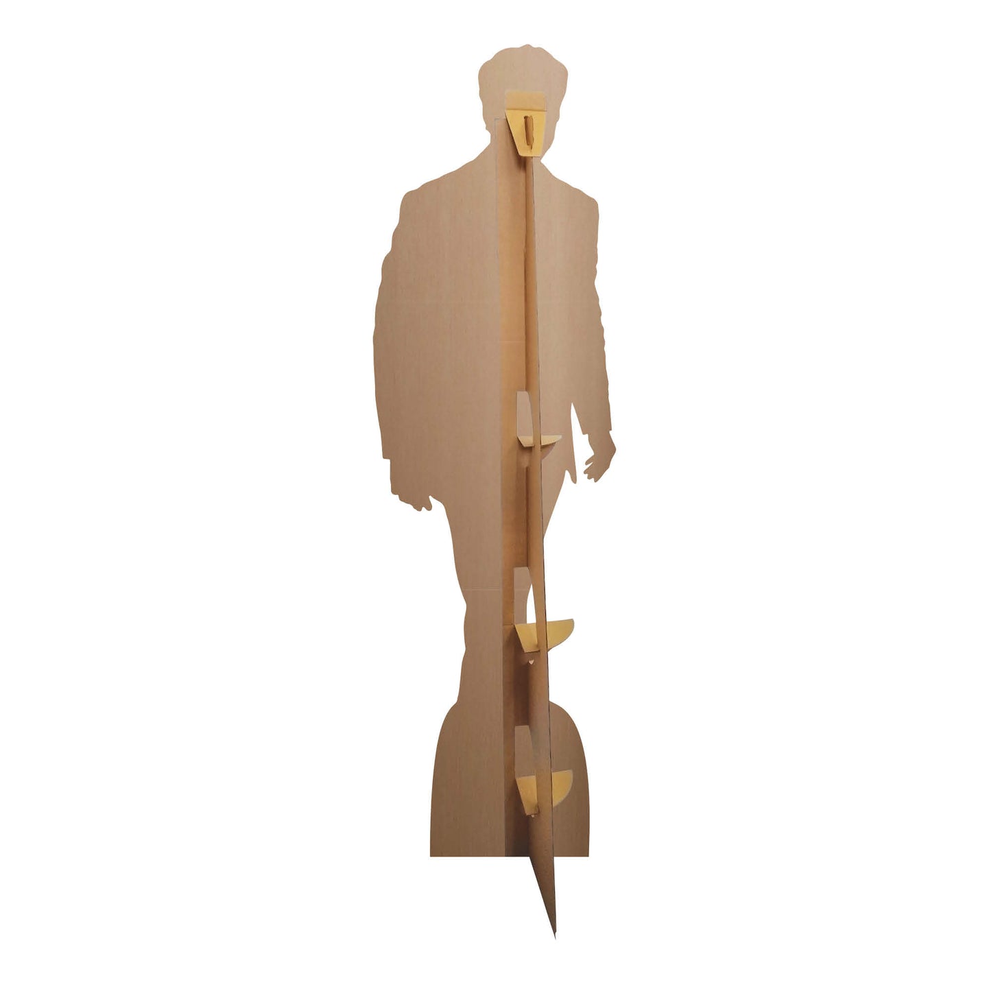 CS1154 Aaron Taylor-Johnson Brown Jacket Height 181cm Lifesize Cardboard Cut Out With Mini