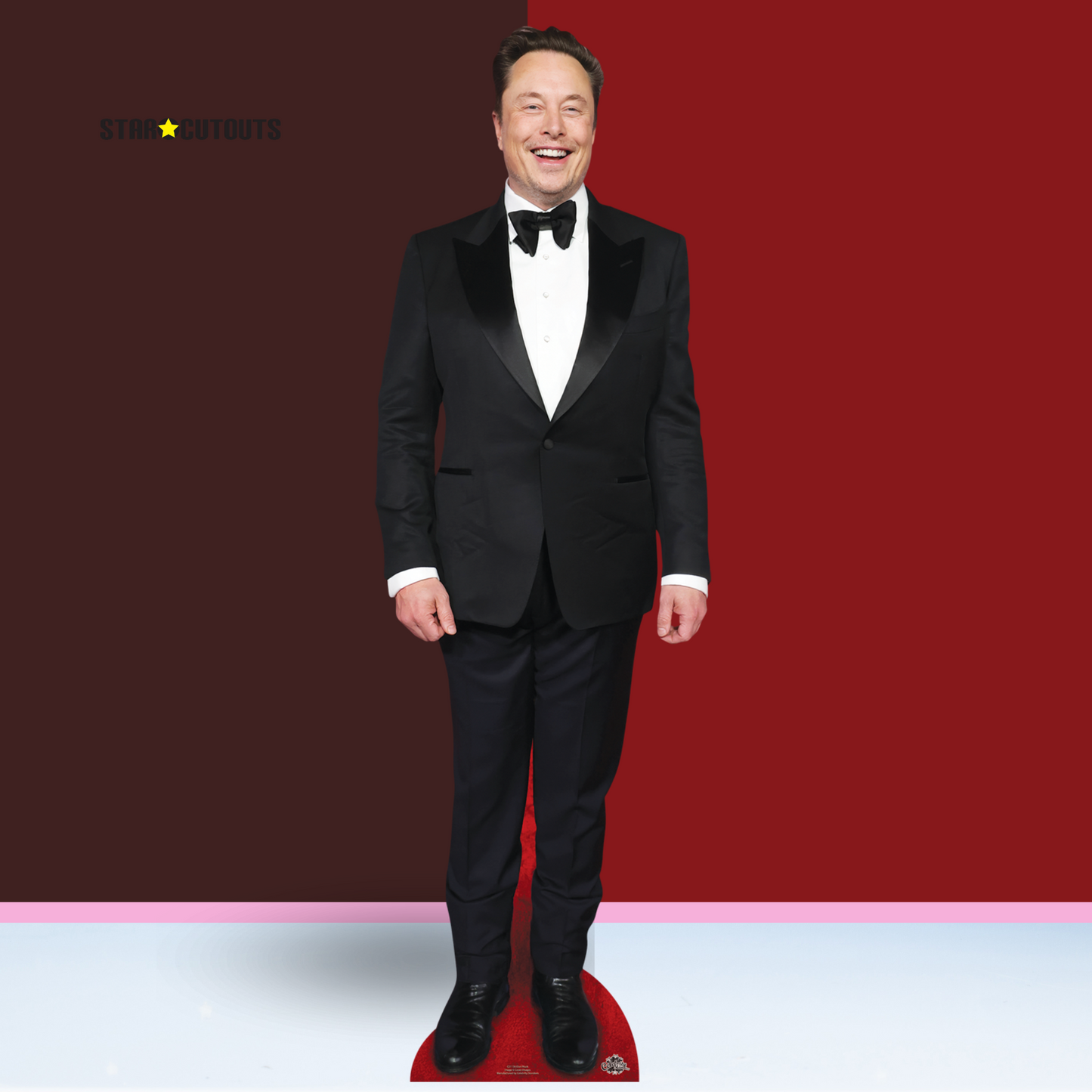 CS1156 Elon Musk Smart Suit Height 190cm Lifesize Cardboard Cut Out With Mini