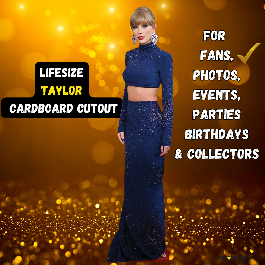 CS1166 Swift Crop Top Height 186cm Lifesize Cardboard Cut Out With Mini - mycardboardcutout