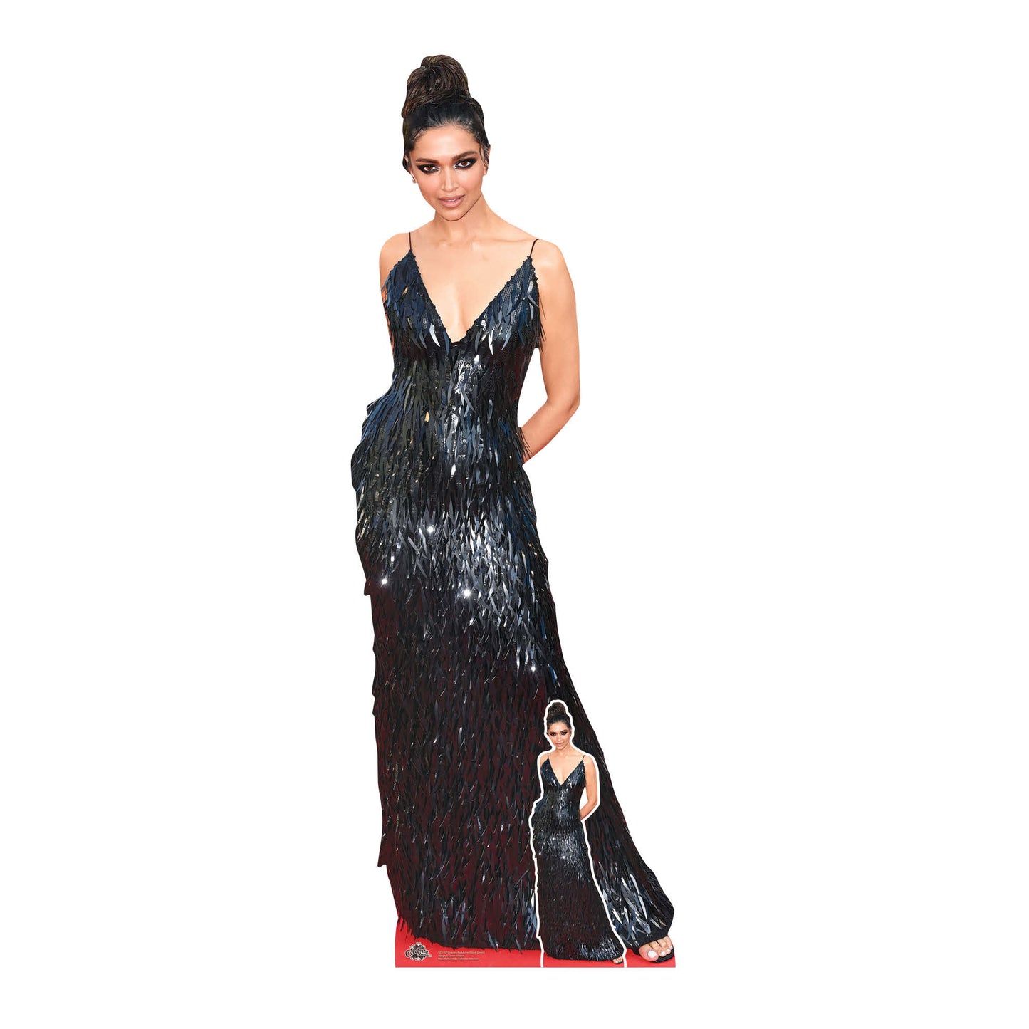 CS1167 Deepika Padukone Dress Height 178cm Cardboard Cutout - mycardboardcutout