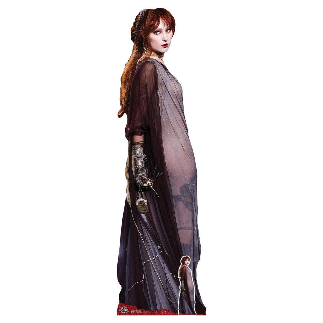 CS1180 Kayleigh Amstutzn Chiffon Dress Cardboard Cut Out Height 159cm