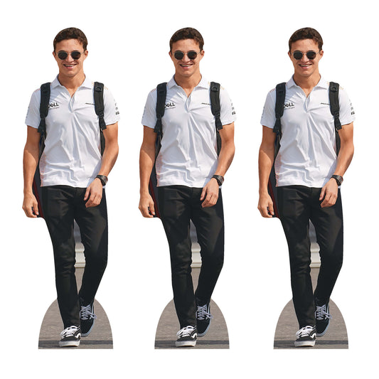 Lando Norris Shelf Top Cardboard Cutout