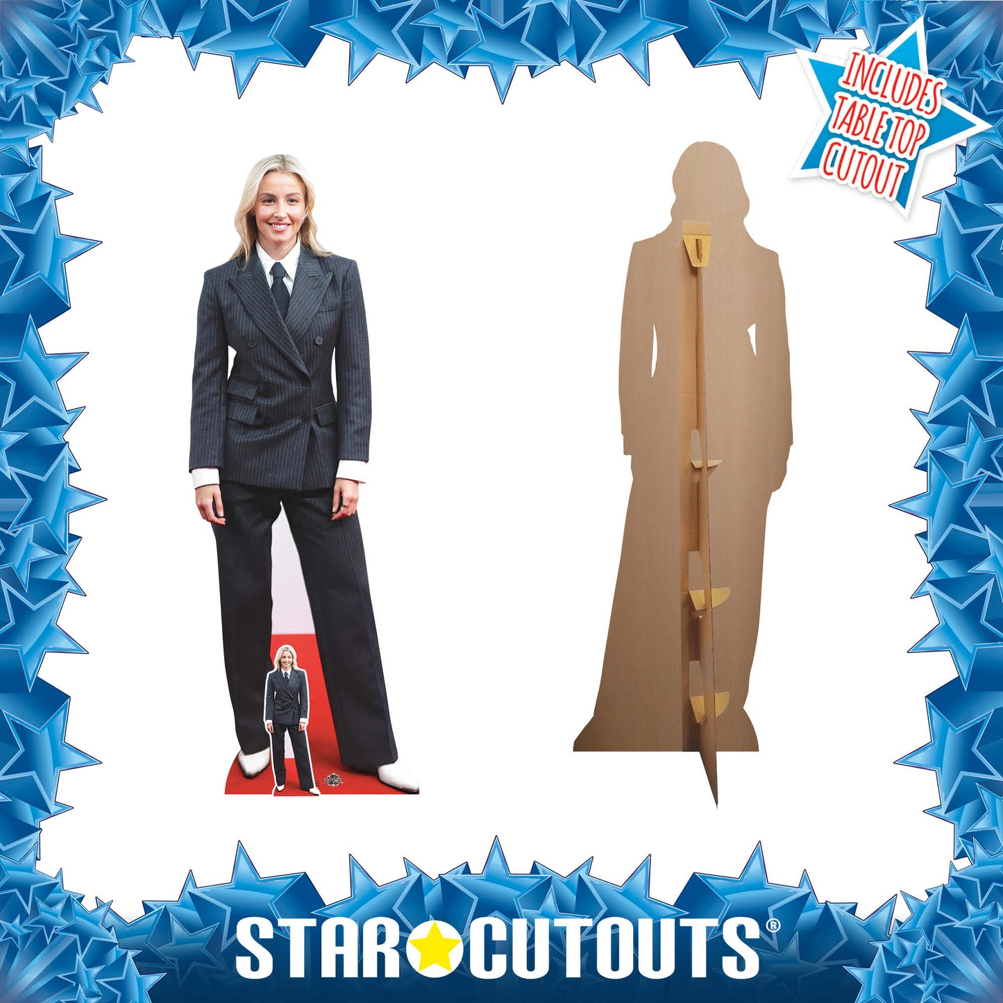 CS1202 Leah Williamson Cardboard Cut Out Height 170cm