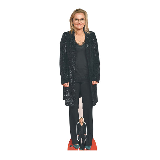 CS1203 Sarina Wiegman Cardboard Cut Out Height 171cm