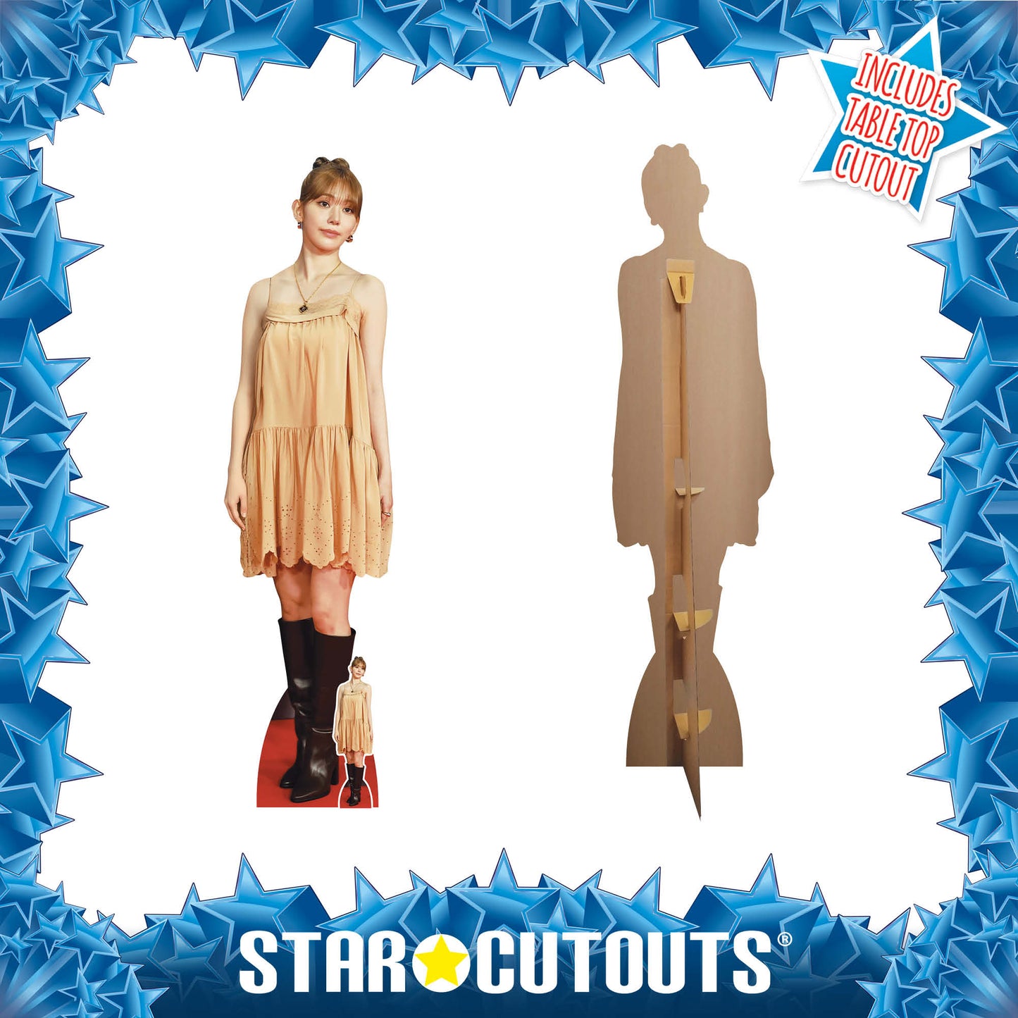 CS1209 Sakura Miyawaki Cardboard Cut Out Height 170cm