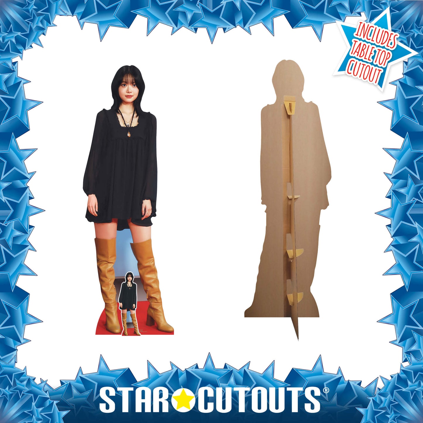 CS1210 Hong Eun-chae Cardboard Cut Out Height 172cm