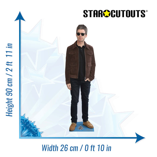 CS1230 Noel Gallagher Star Mini Height 90cm Cardboard Cut Out - mycardboardcutout