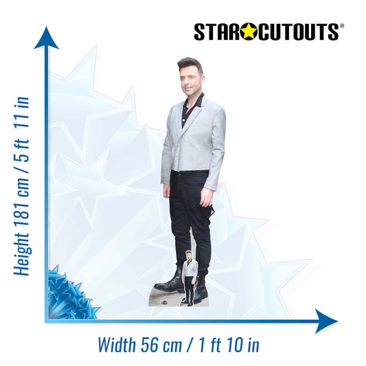 CS1277 Mark Feehily Cardboard Cutout Height 181cm
