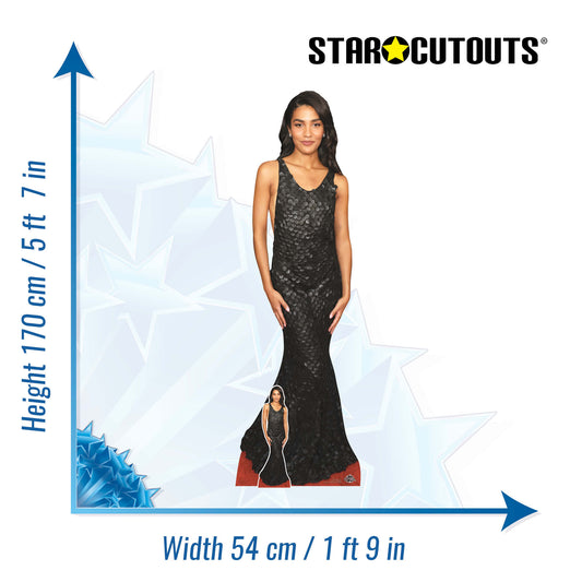 CS1280 Olivia Dean Cardboard Cutout Height 170cm