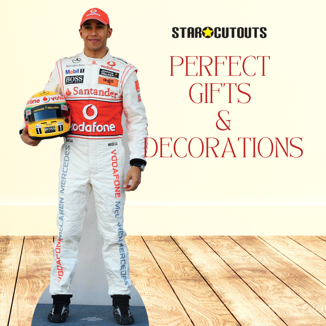 Lewis Hamilton Cardboard Cutout - mycardboardcutout