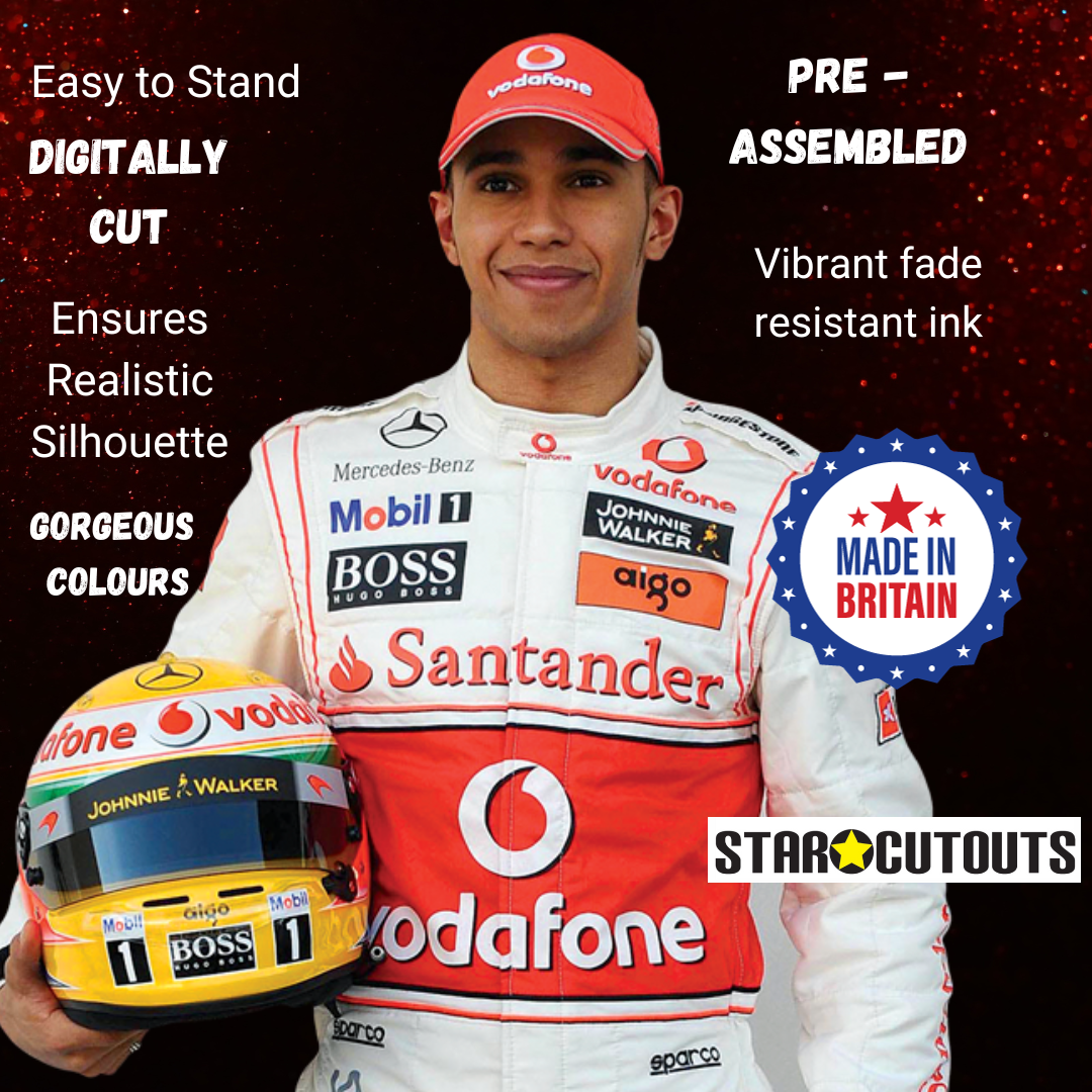 Lewis Hamilton Cardboard Cutout - mycardboardcutout
