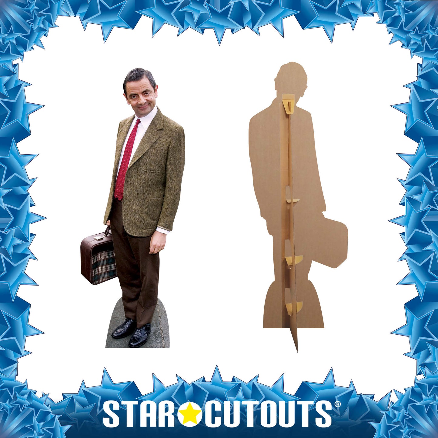CS572 Rowan Atkinson Height 179cm Lifesize Cardboard Cutout - mycardboardcutout