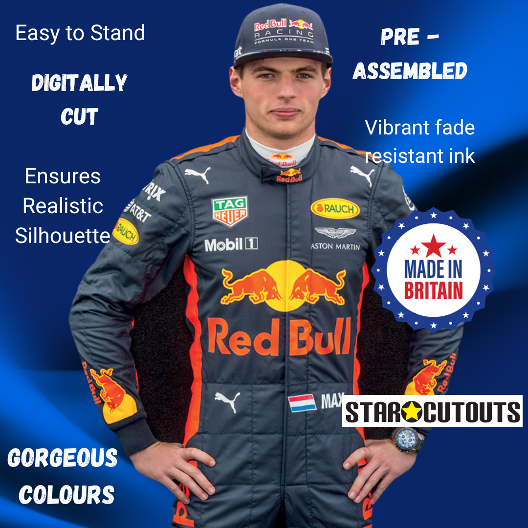 Max Verstappen Cardboard Cutout - mycardboardcutout