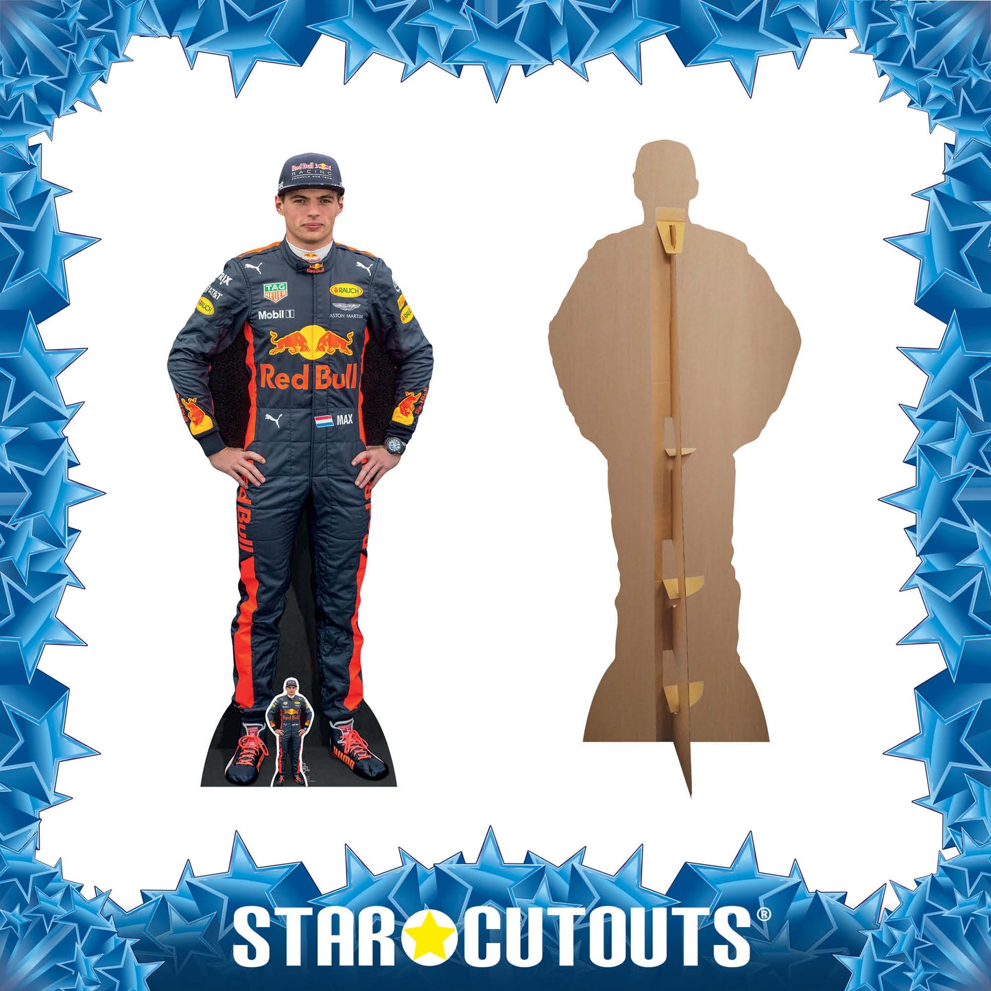 Max Verstappen Cardboard Cutout - mycardboardcutout