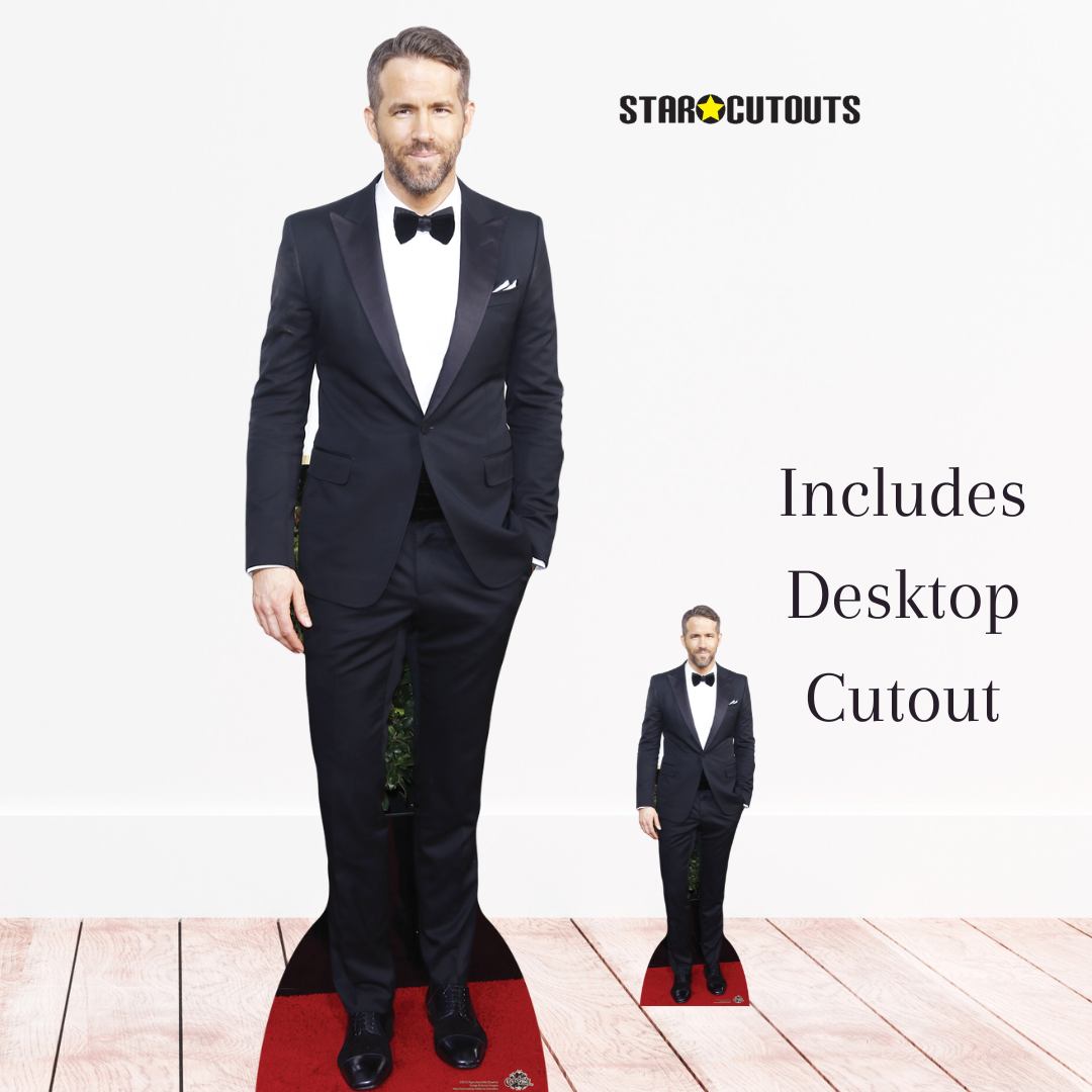 Ryan Reynolds Cardboard Cutout - mycardboardcutout