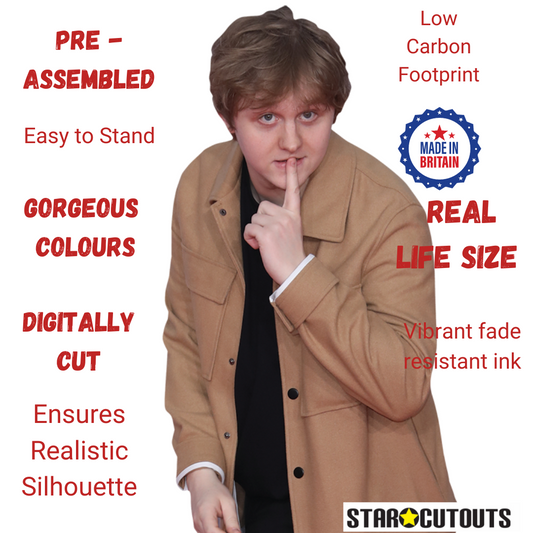 Lewis Capaldi Scottish Singer Songwriter Cardboard Cutout - mycardboardcutout