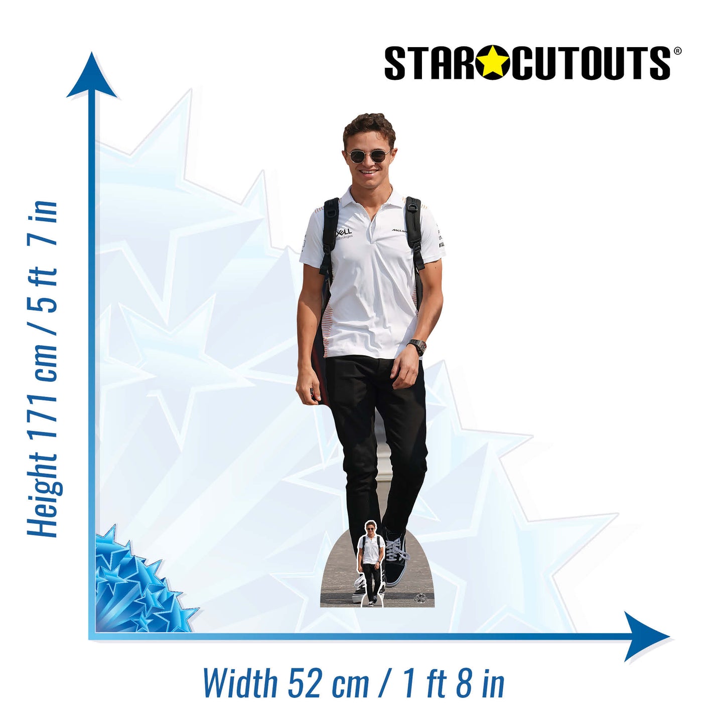 Lando Norris Cardboard Cutout - mycardboardcutout
