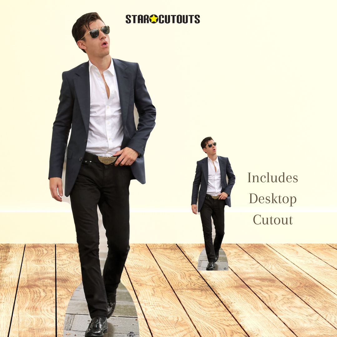 thumbnail image 2 of CS691 Taron Egerton Height 178cm Lifesize Cardboard Cut Out With Mini... 2 of 11