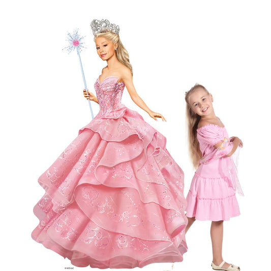 SC4628 Glinda Witch Wicked Pink Cardboard Cut Out Height 150cm