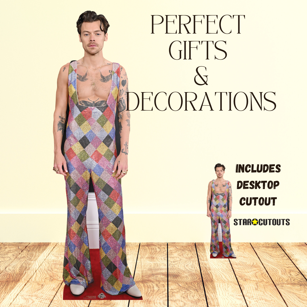 Harry S Dungarees Cardboard Cutout - mycardboardcutout