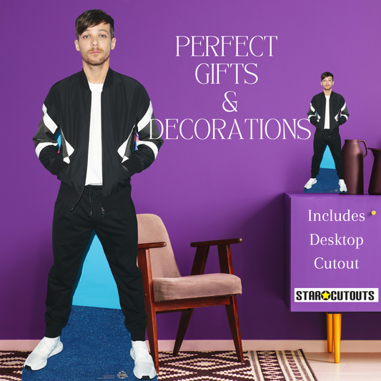 CS720 Louis Tomlinson singer and songwriter Height 173cm - mycardboardcutout