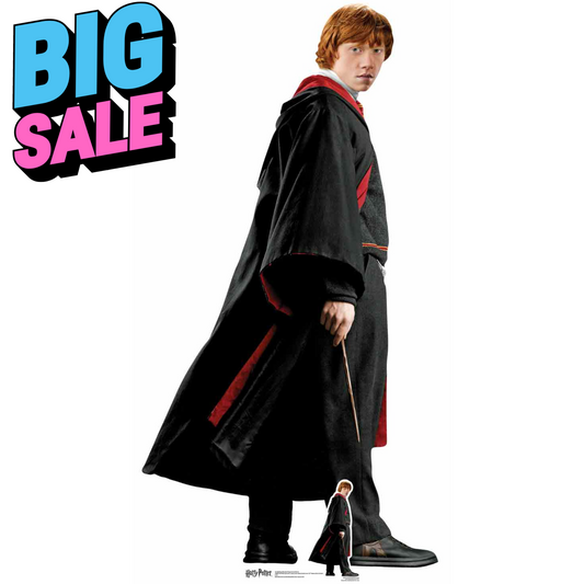 Ron Weasley Hogwarts School of Witchcraft and Wizardry Uniform Cardboard Cutout Lifesize - mycardboardcutout