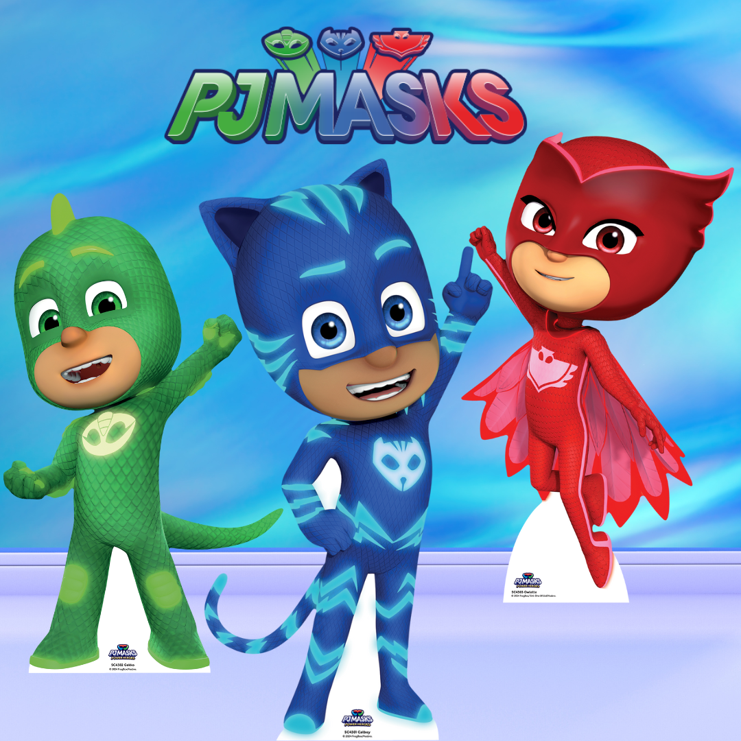 SC4502 SC4502 PJ Masks Gekko Cardboard Cut Out Height 83cm