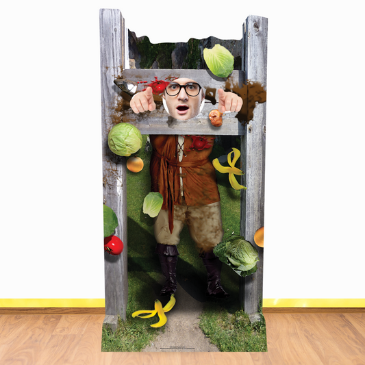 Medieval Stocks Stand In Cardboard Cutout - mycardboardcutout